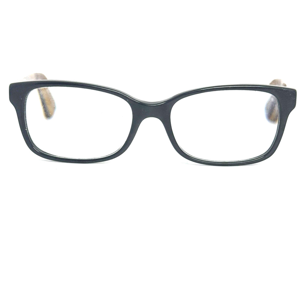 Coach HC6047 5193 Libby Black Oval Eyeglasses Frame 51-16 135 H15933